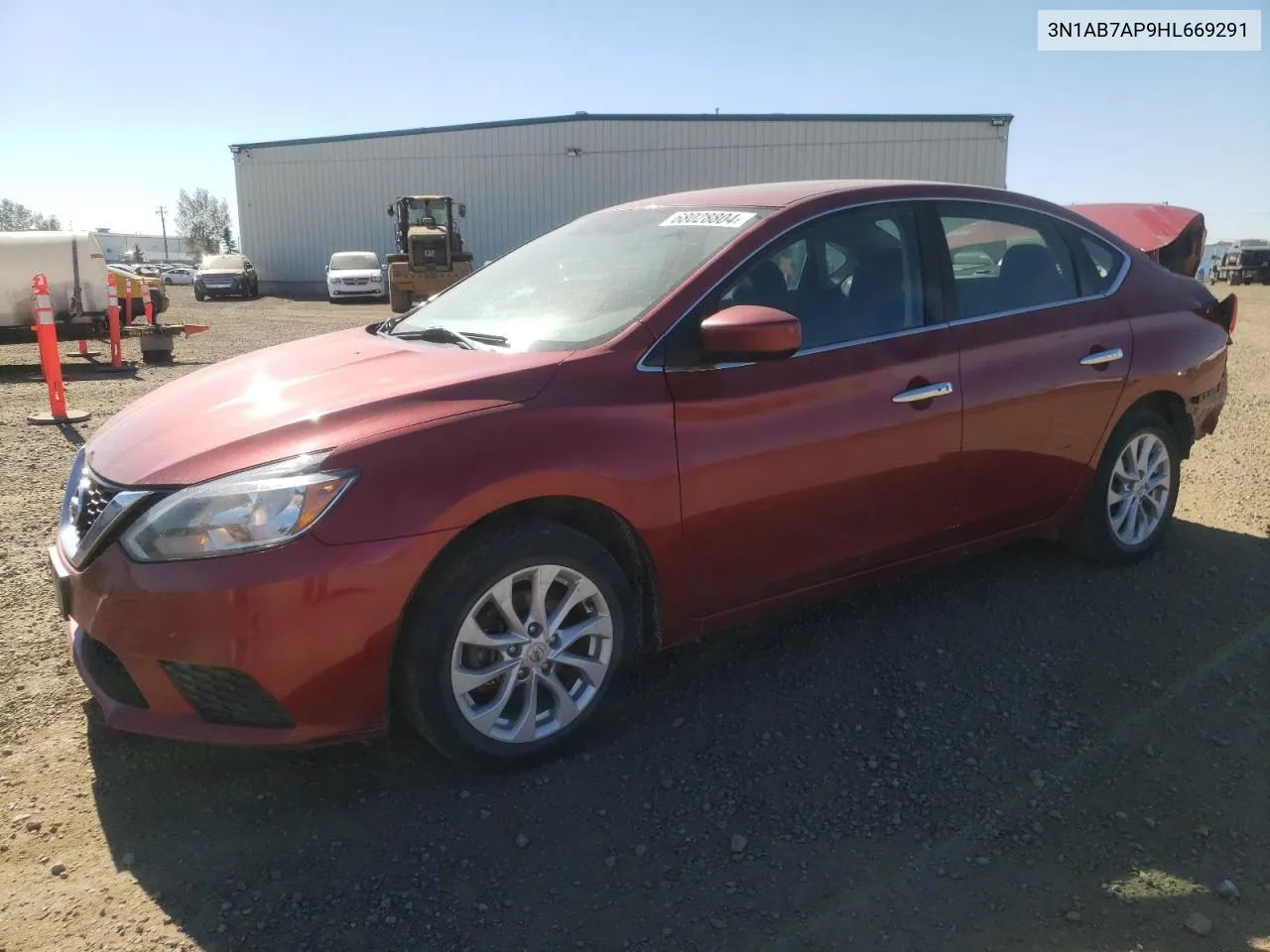 3N1AB7AP9HL669291 2017 Nissan Sentra S