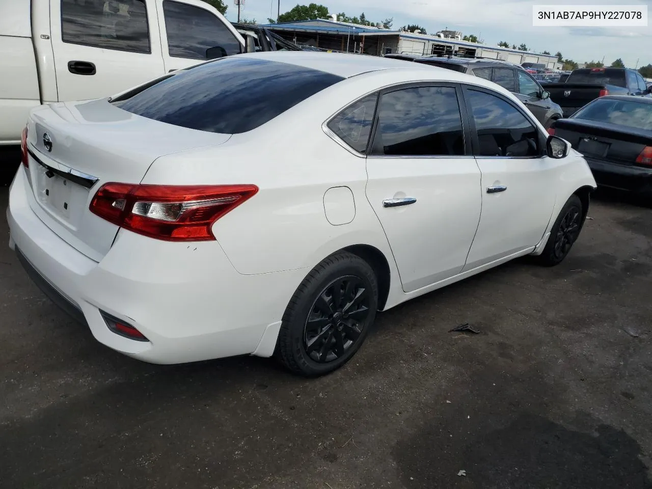 2017 Nissan Sentra S VIN: 3N1AB7AP9HY227078 Lot: 68077714