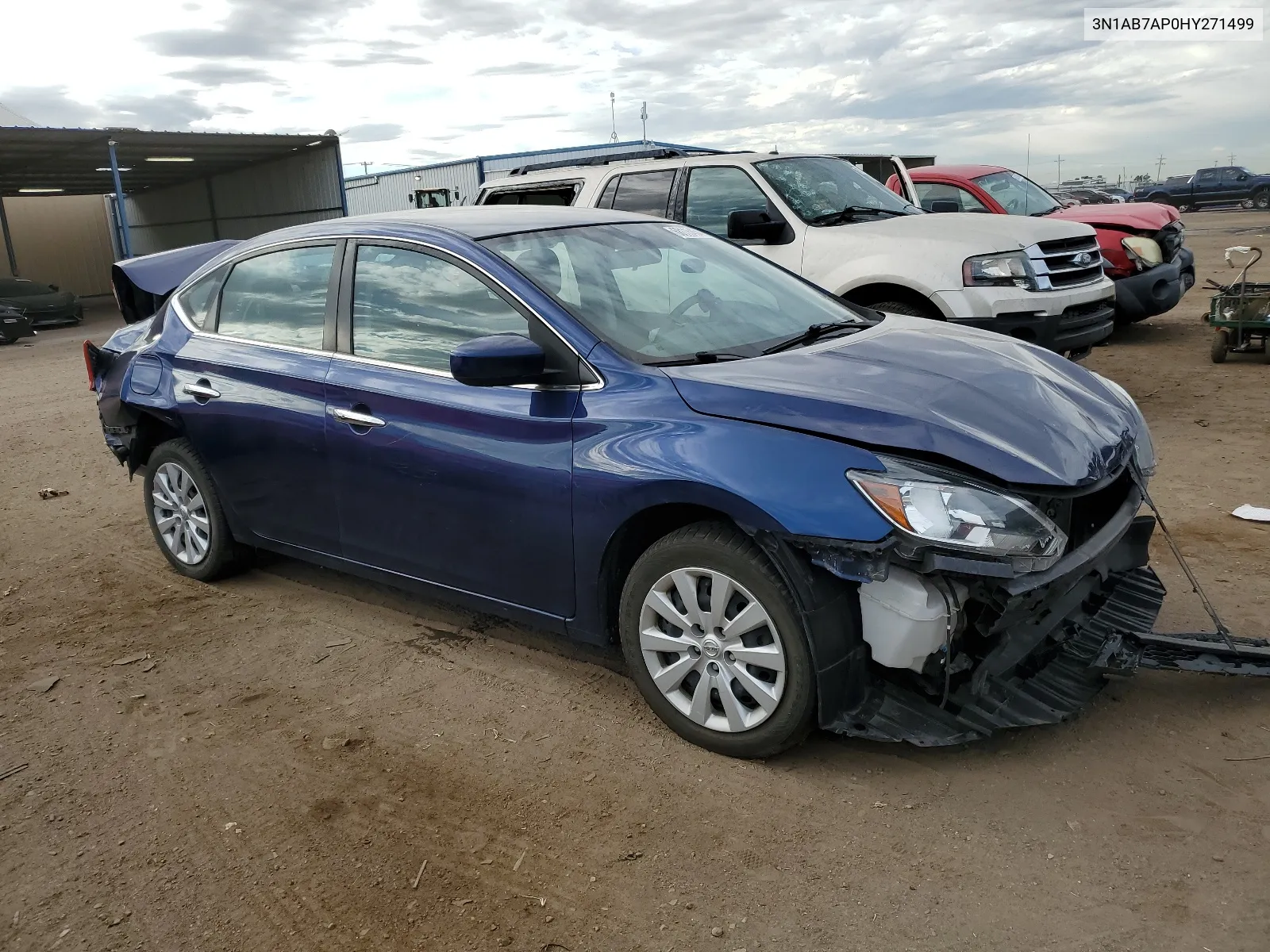 3N1AB7AP0HY271499 2017 Nissan Sentra S