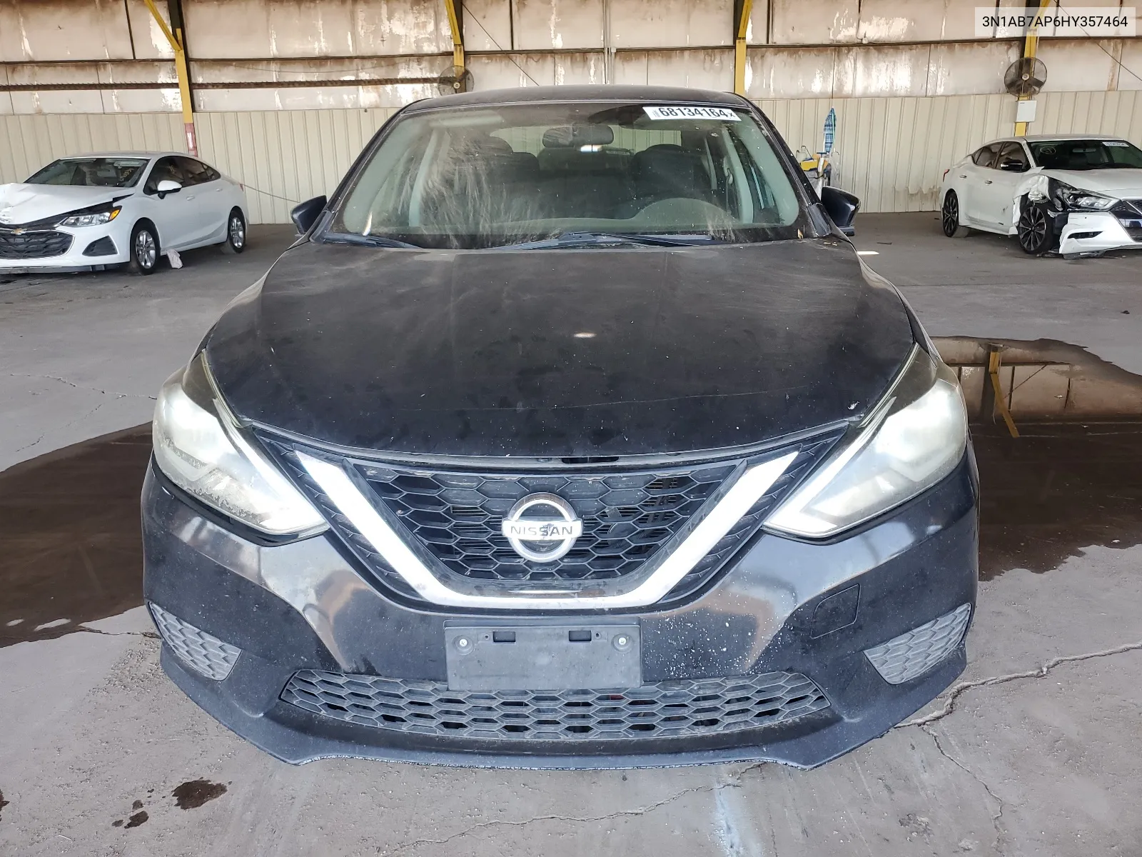 2017 Nissan Sentra S VIN: 3N1AB7AP6HY357464 Lot: 68134164