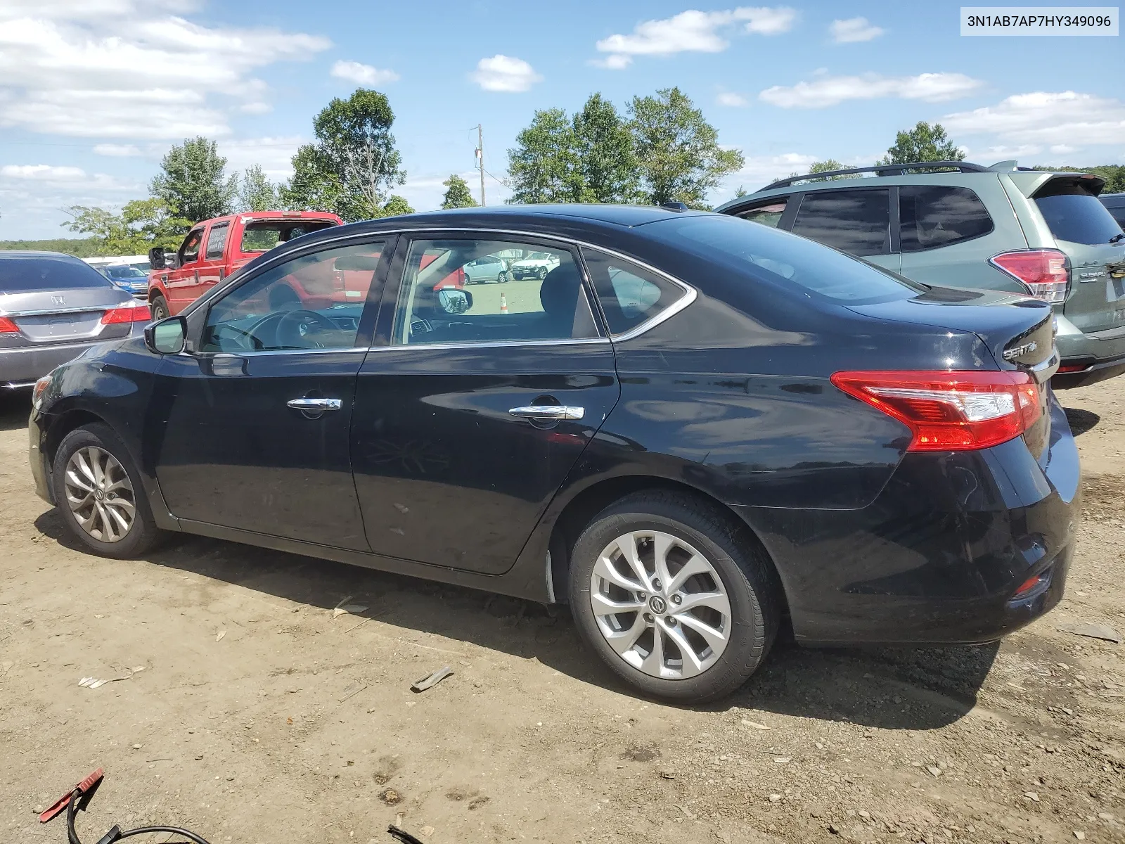 2017 Nissan Sentra S VIN: 3N1AB7AP7HY349096 Lot: 68158604