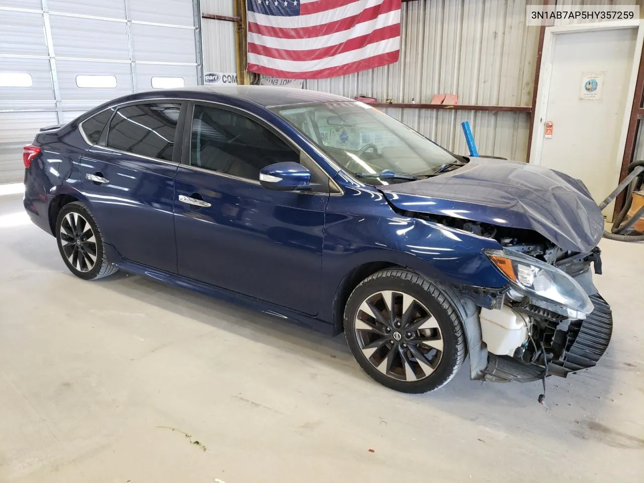 2017 Nissan Sentra S VIN: 3N1AB7AP5HY357259 Lot: 68268594