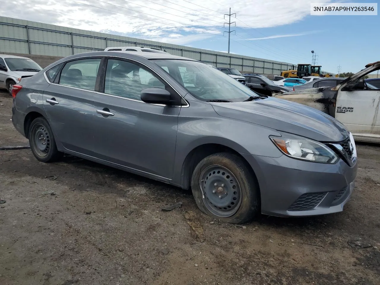 3N1AB7AP9HY263546 2017 Nissan Sentra S