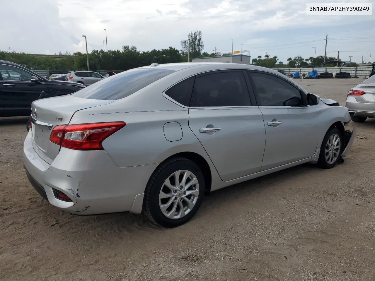 2017 Nissan Sentra S VIN: 3N1AB7AP2HY390249 Lot: 68416204