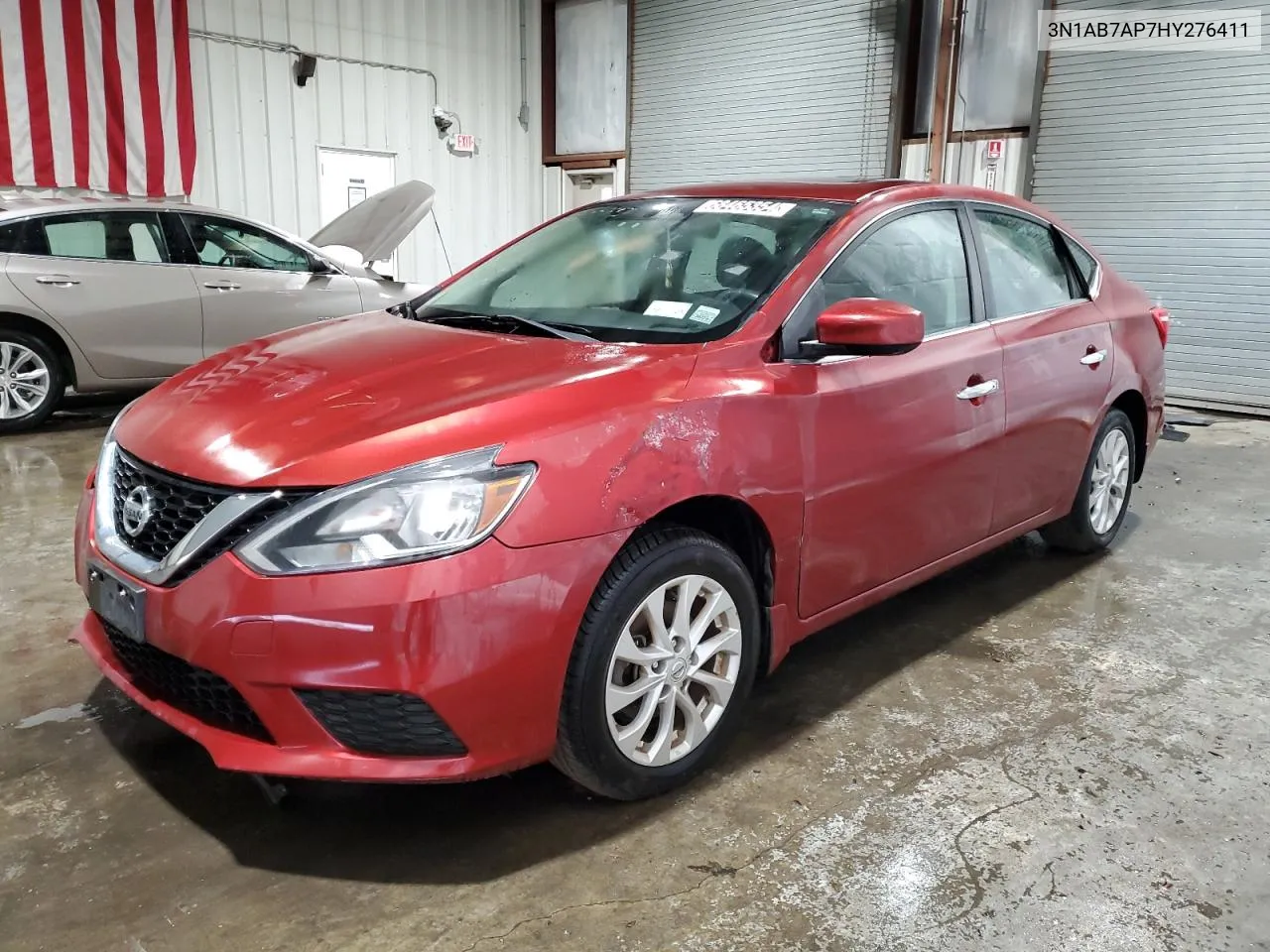 3N1AB7AP7HY276411 2017 Nissan Sentra S