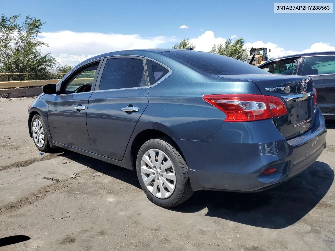 2017 Nissan Sentra S VIN: 3N1AB7AP2HY288563 Lot: 68488694