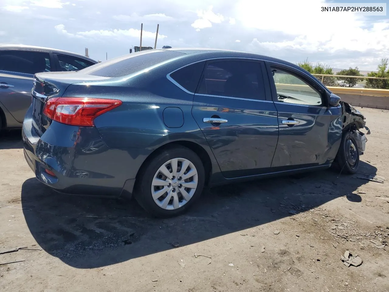 2017 Nissan Sentra S VIN: 3N1AB7AP2HY288563 Lot: 68488694