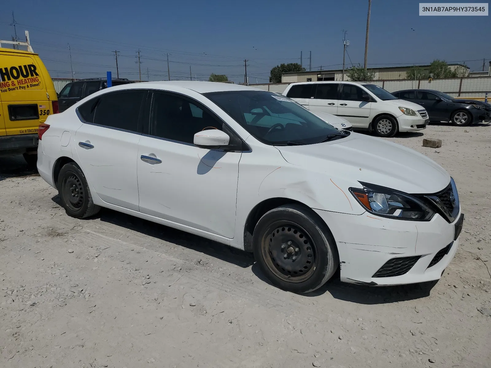 2017 Nissan Sentra S VIN: 3N1AB7AP9HY373545 Lot: 68493504