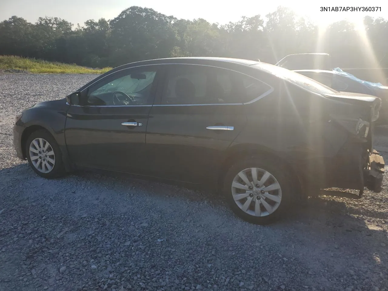 2017 Nissan Sentra S VIN: 3N1AB7AP3HY360371 Lot: 68508754