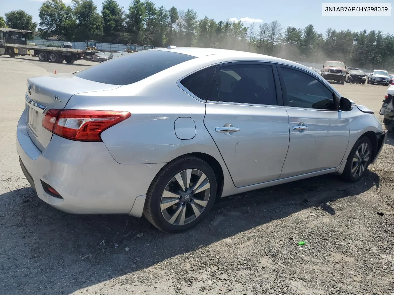 2017 Nissan Sentra S VIN: 3N1AB7AP4HY398059 Lot: 68617674