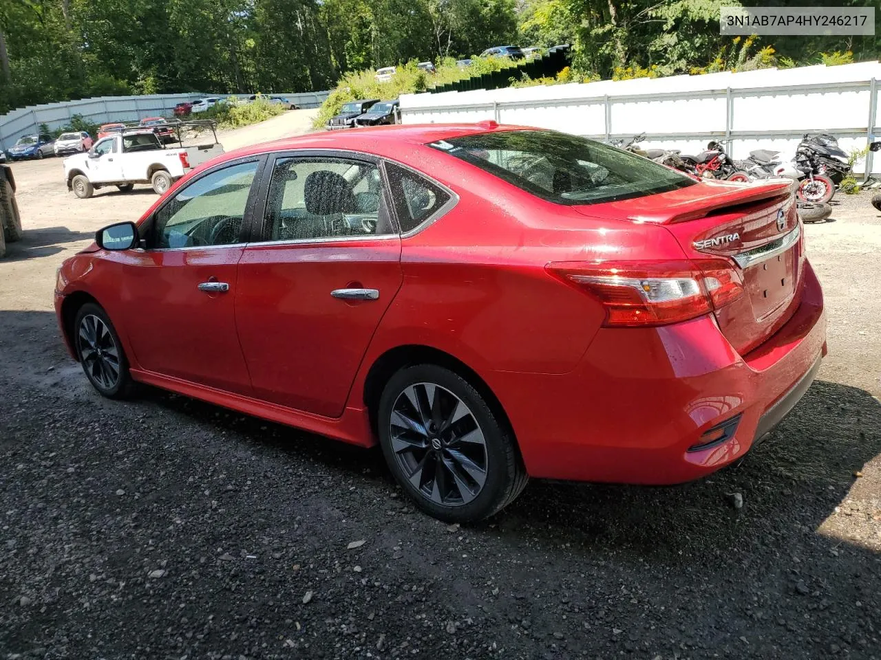 2017 Nissan Sentra S VIN: 3N1AB7AP4HY246217 Lot: 68621104