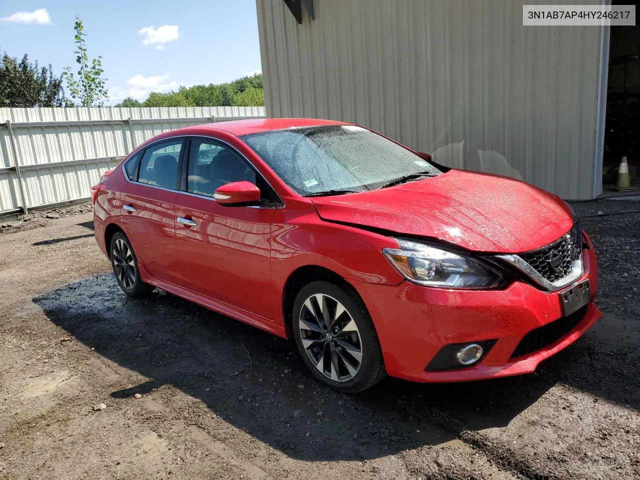 2017 Nissan Sentra S VIN: 3N1AB7AP4HY246217 Lot: 68621104