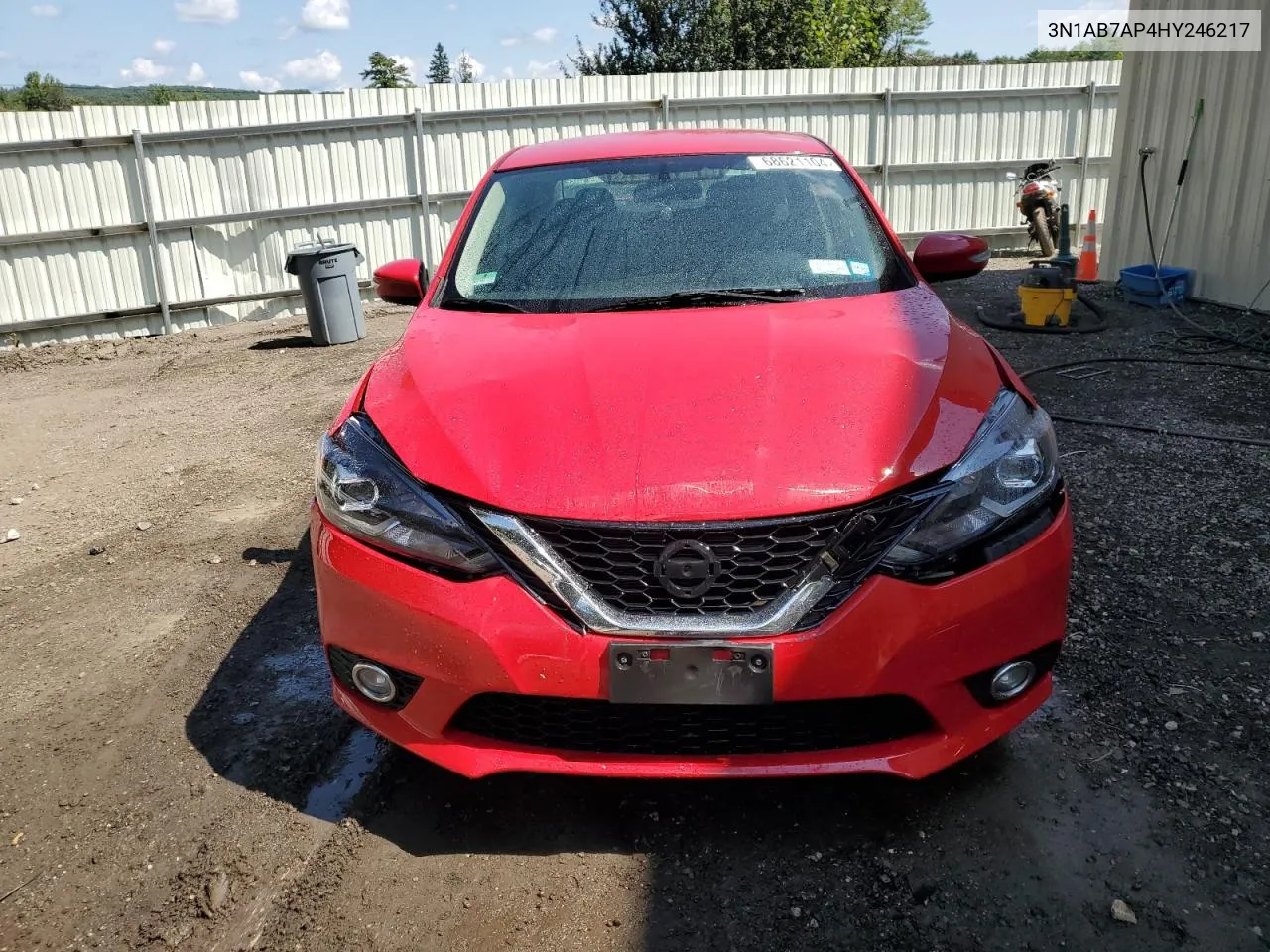 2017 Nissan Sentra S VIN: 3N1AB7AP4HY246217 Lot: 68621104