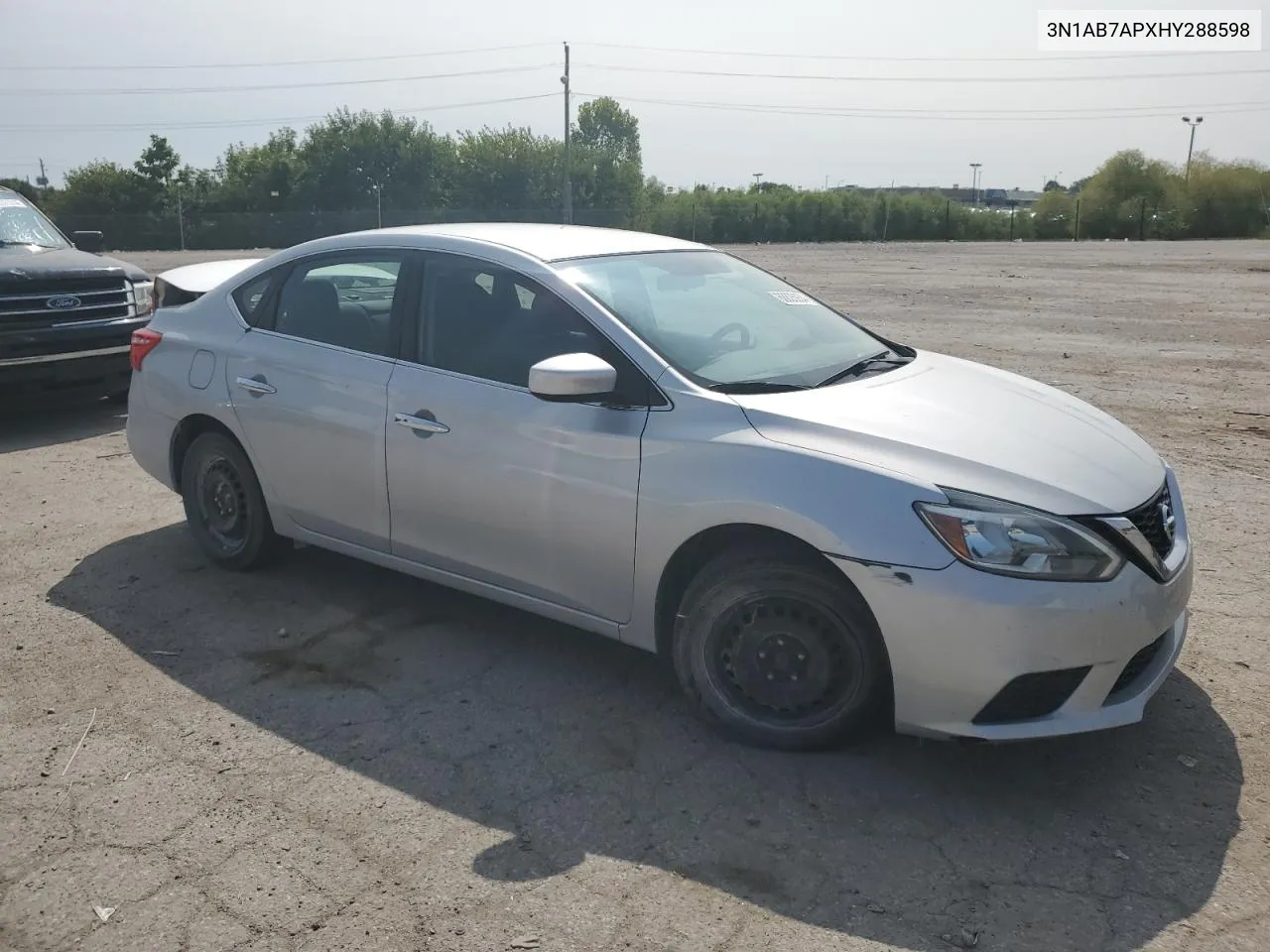 2017 Nissan Sentra S VIN: 3N1AB7APXHY288598 Lot: 68805954