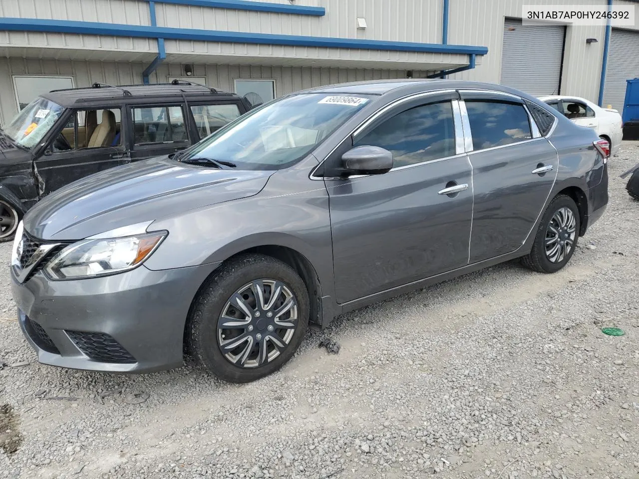 2017 Nissan Sentra S VIN: 3N1AB7AP0HY246392 Lot: 69009864