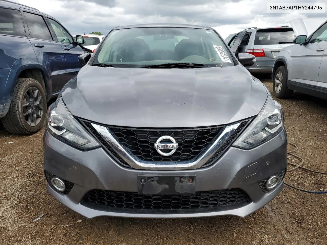 2017 Nissan Sentra S VIN: 3N1AB7AP1HY244795 Lot: 69092234