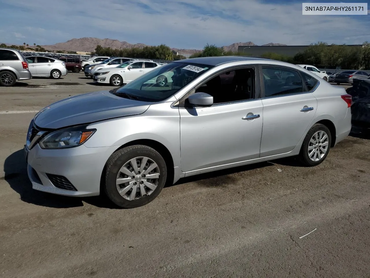 2017 Nissan Sentra S VIN: 3N1AB7AP4HY261171 Lot: 69126184