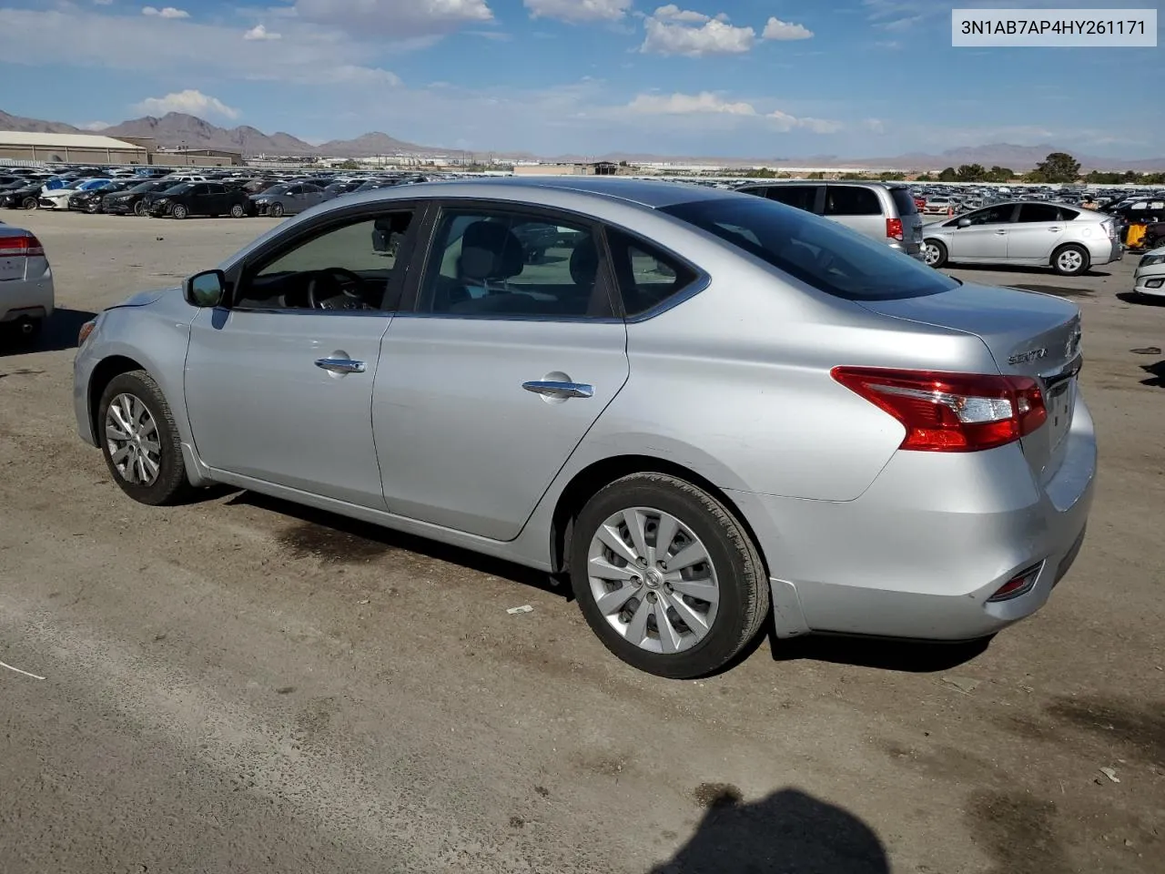 2017 Nissan Sentra S VIN: 3N1AB7AP4HY261171 Lot: 69126184