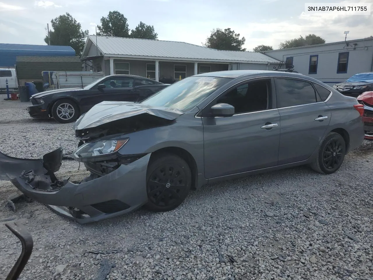 2017 Nissan Sentra S VIN: 3N1AB7AP6HL711755 Lot: 69310584