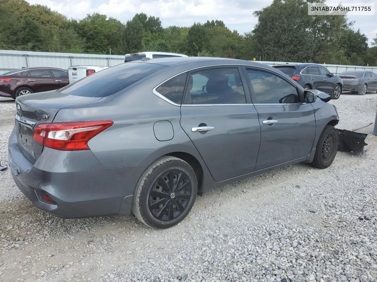 2017 Nissan Sentra S VIN: 3N1AB7AP6HL711755 Lot: 69310584