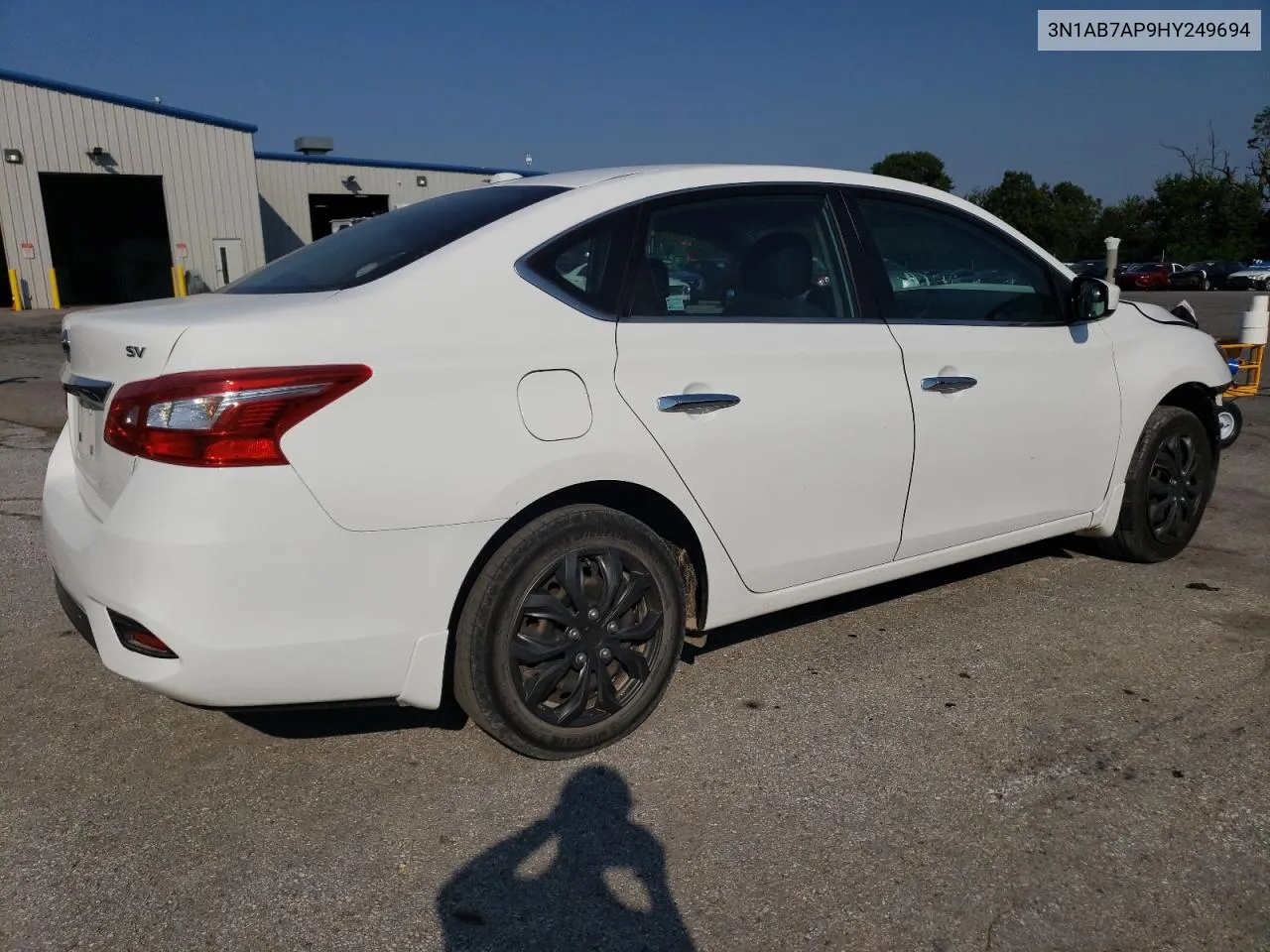 2017 Nissan Sentra S VIN: 3N1AB7AP9HY249694 Lot: 69485024