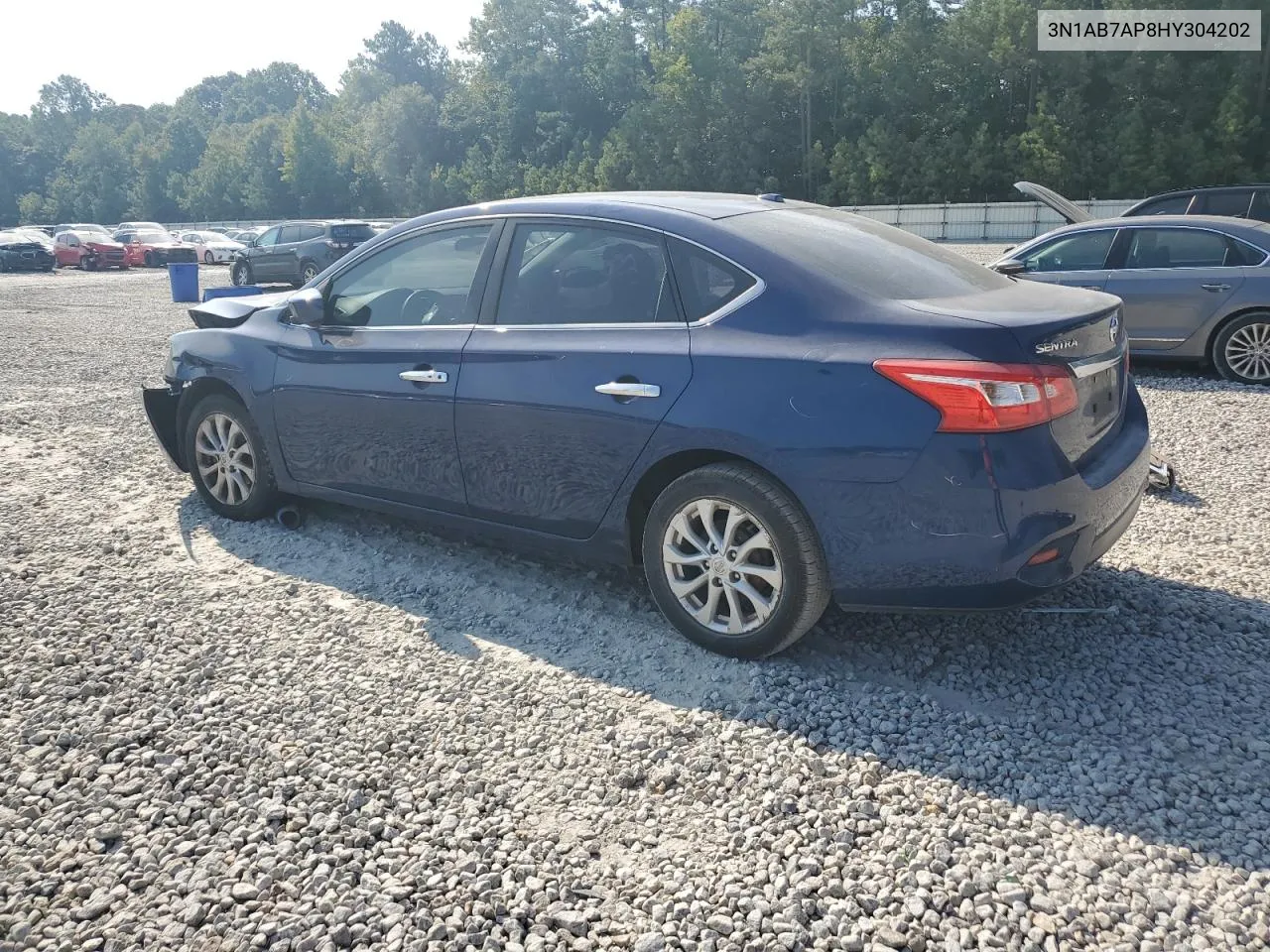 2017 Nissan Sentra S VIN: 3N1AB7AP8HY304202 Lot: 69698464