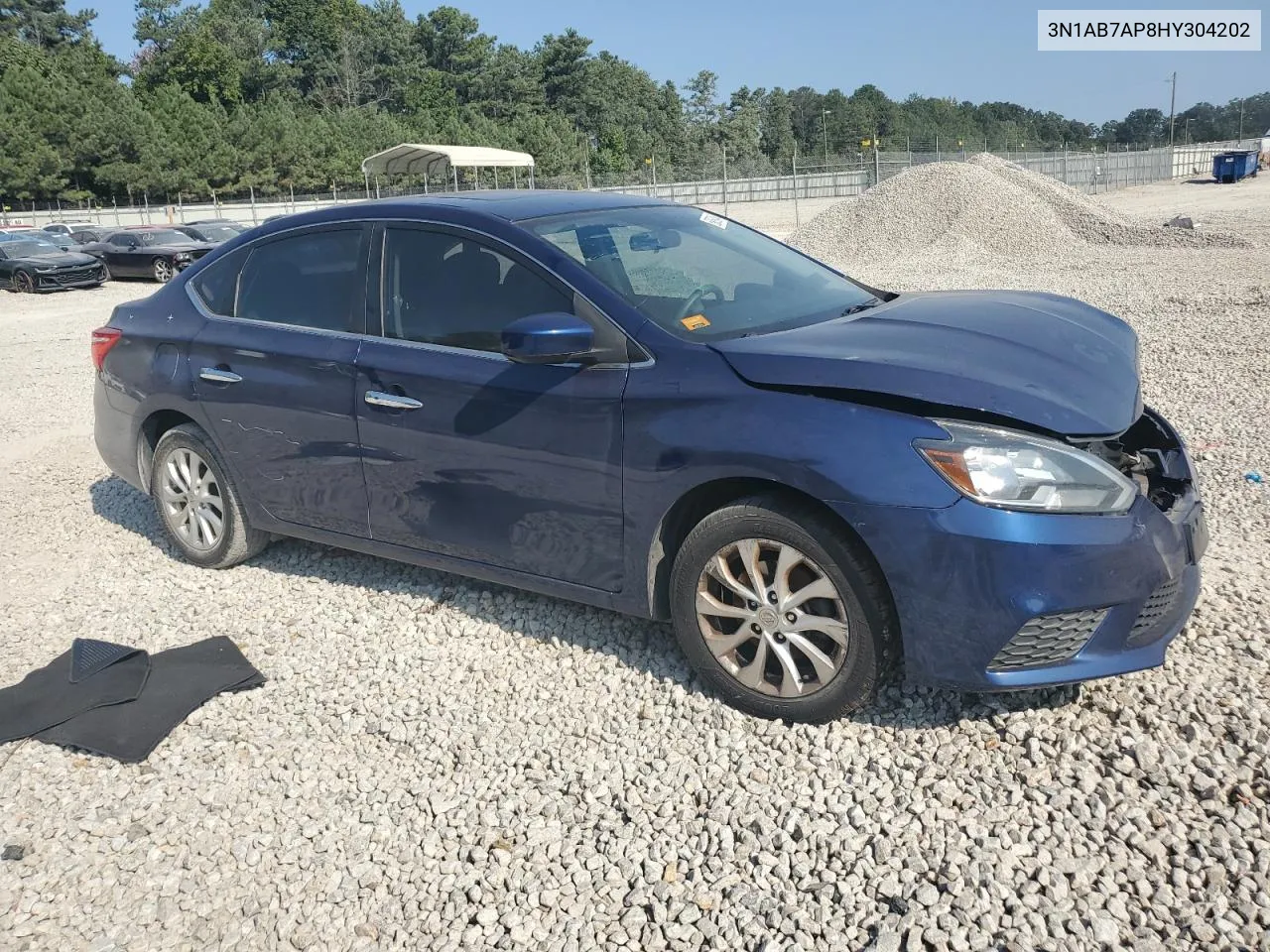 2017 Nissan Sentra S VIN: 3N1AB7AP8HY304202 Lot: 69698464