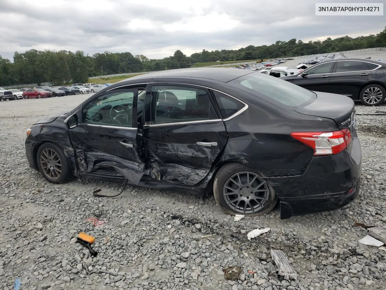 3N1AB7AP0HY314271 2017 Nissan Sentra S