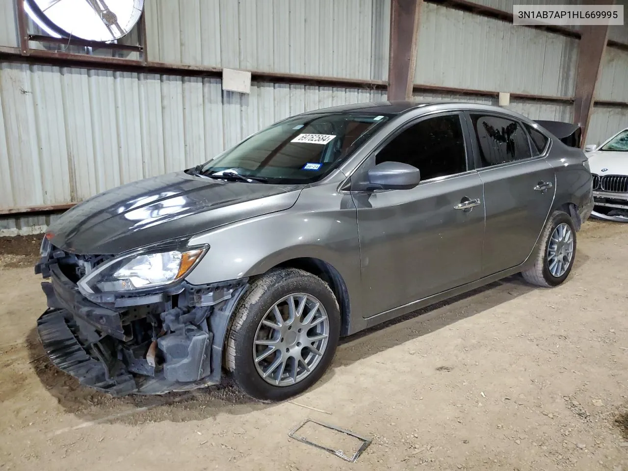 3N1AB7AP1HL669995 2017 Nissan Sentra S