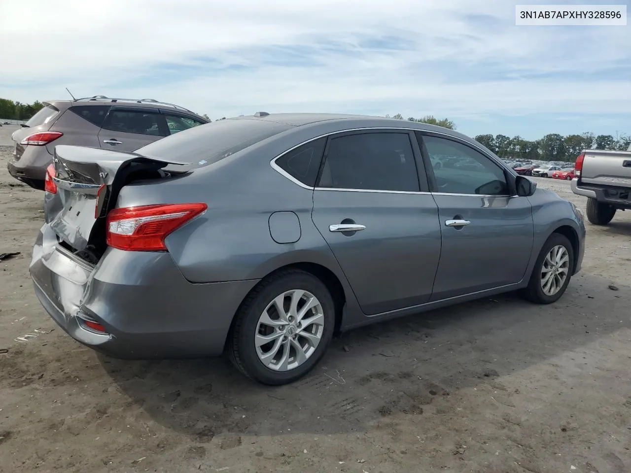 2017 Nissan Sentra S VIN: 3N1AB7APXHY328596 Lot: 69773534