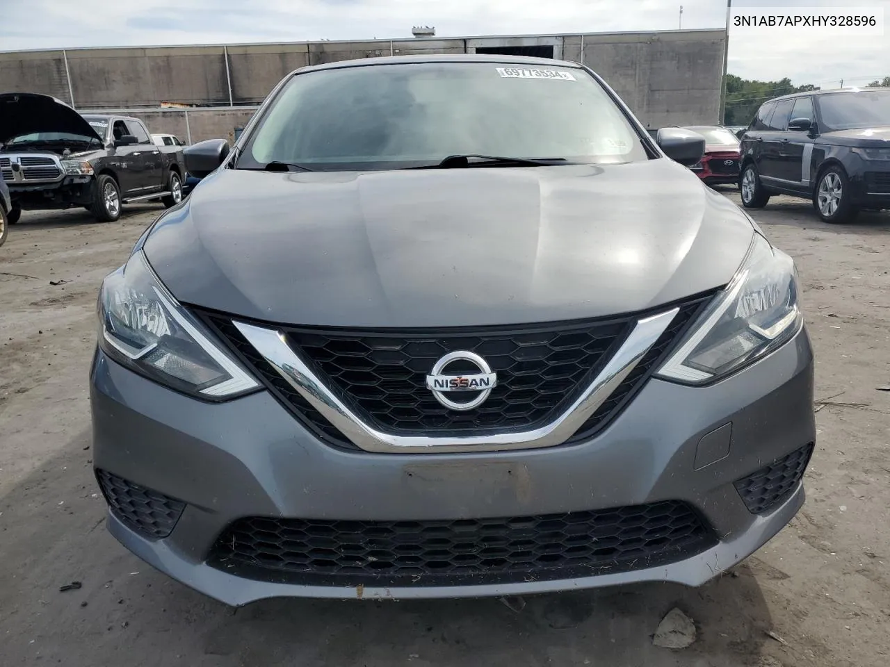 3N1AB7APXHY328596 2017 Nissan Sentra S