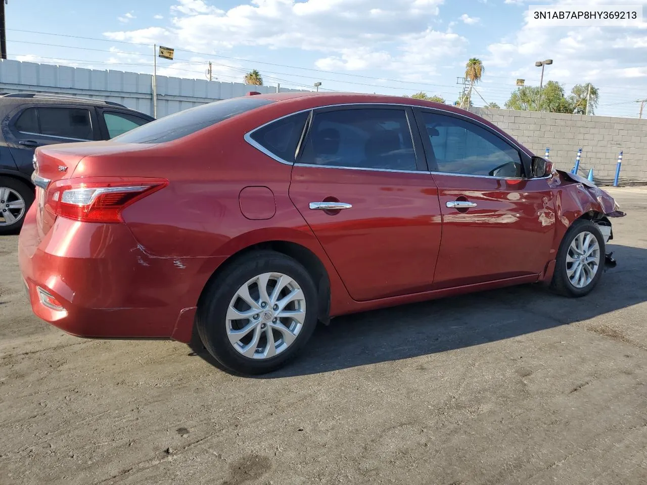 2017 Nissan Sentra S VIN: 3N1AB7AP8HY369213 Lot: 69790184