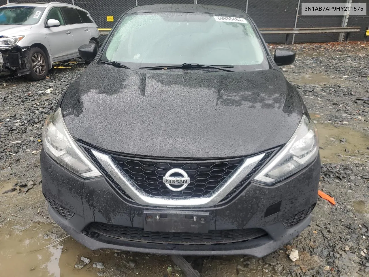 2017 Nissan Sentra S VIN: 3N1AB7AP9HY211575 Lot: 69856484