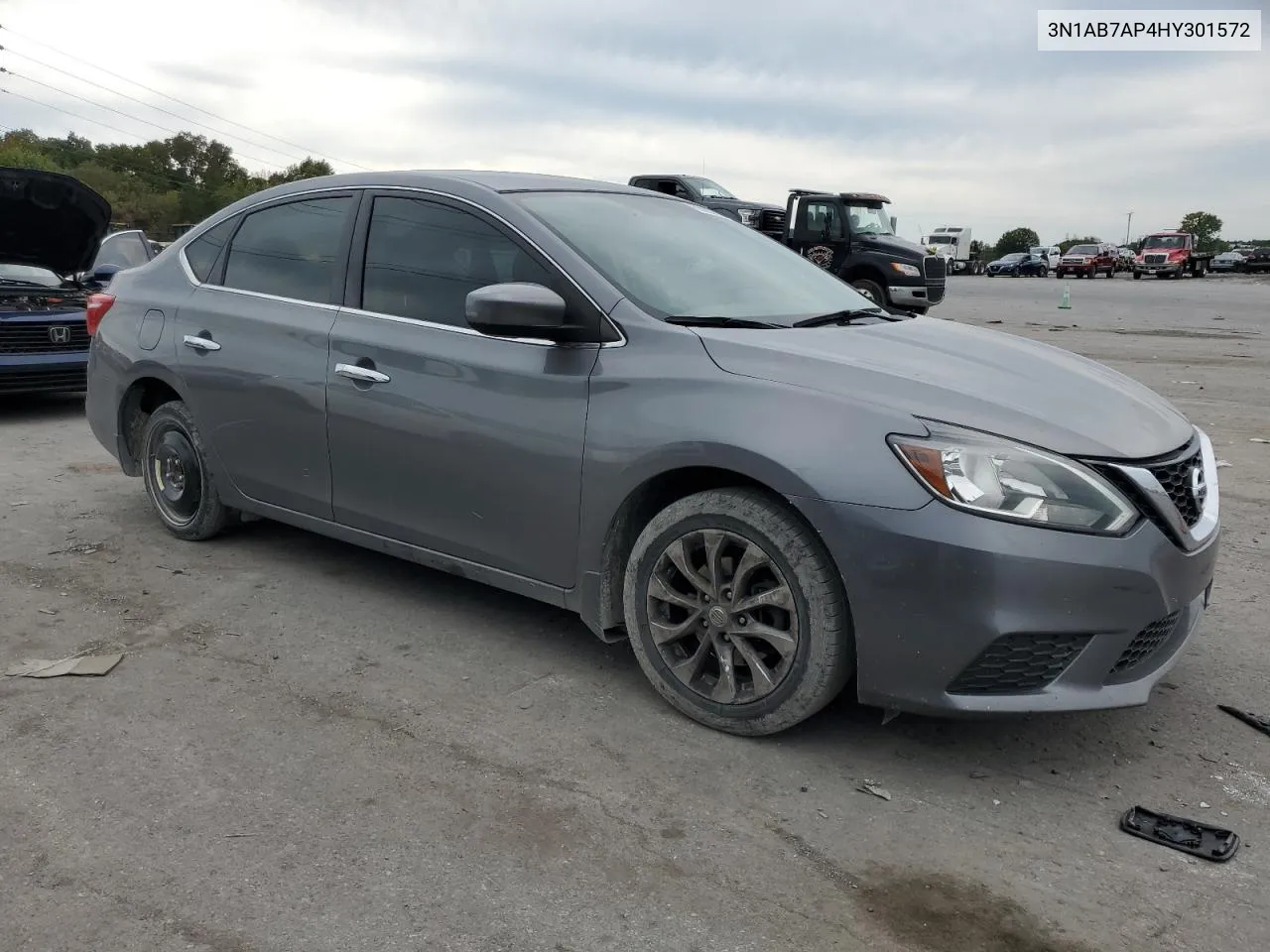 2017 Nissan Sentra S VIN: 3N1AB7AP4HY301572 Lot: 69867374