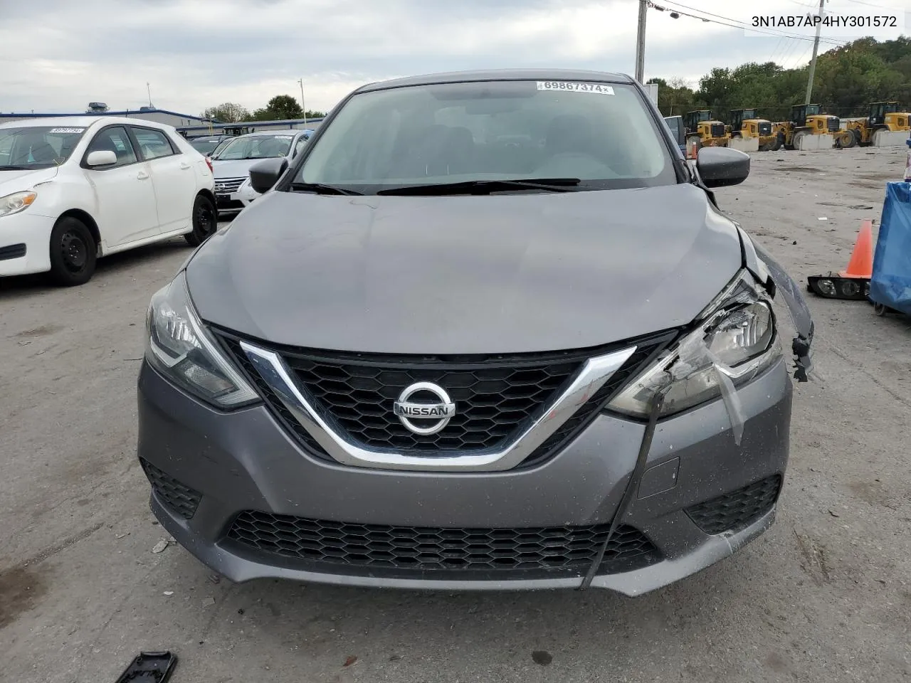 2017 Nissan Sentra S VIN: 3N1AB7AP4HY301572 Lot: 69867374