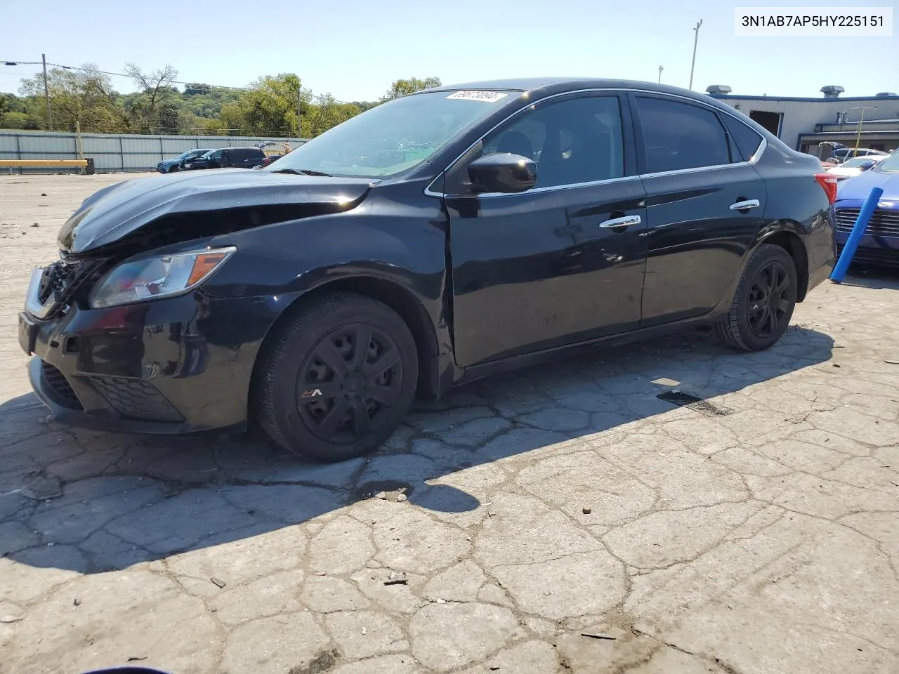 2017 Nissan Sentra S VIN: 3N1AB7AP5HY225151 Lot: 69873094