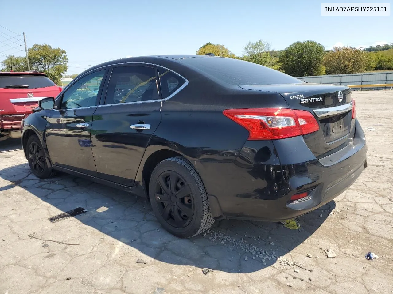 2017 Nissan Sentra S VIN: 3N1AB7AP5HY225151 Lot: 69873094