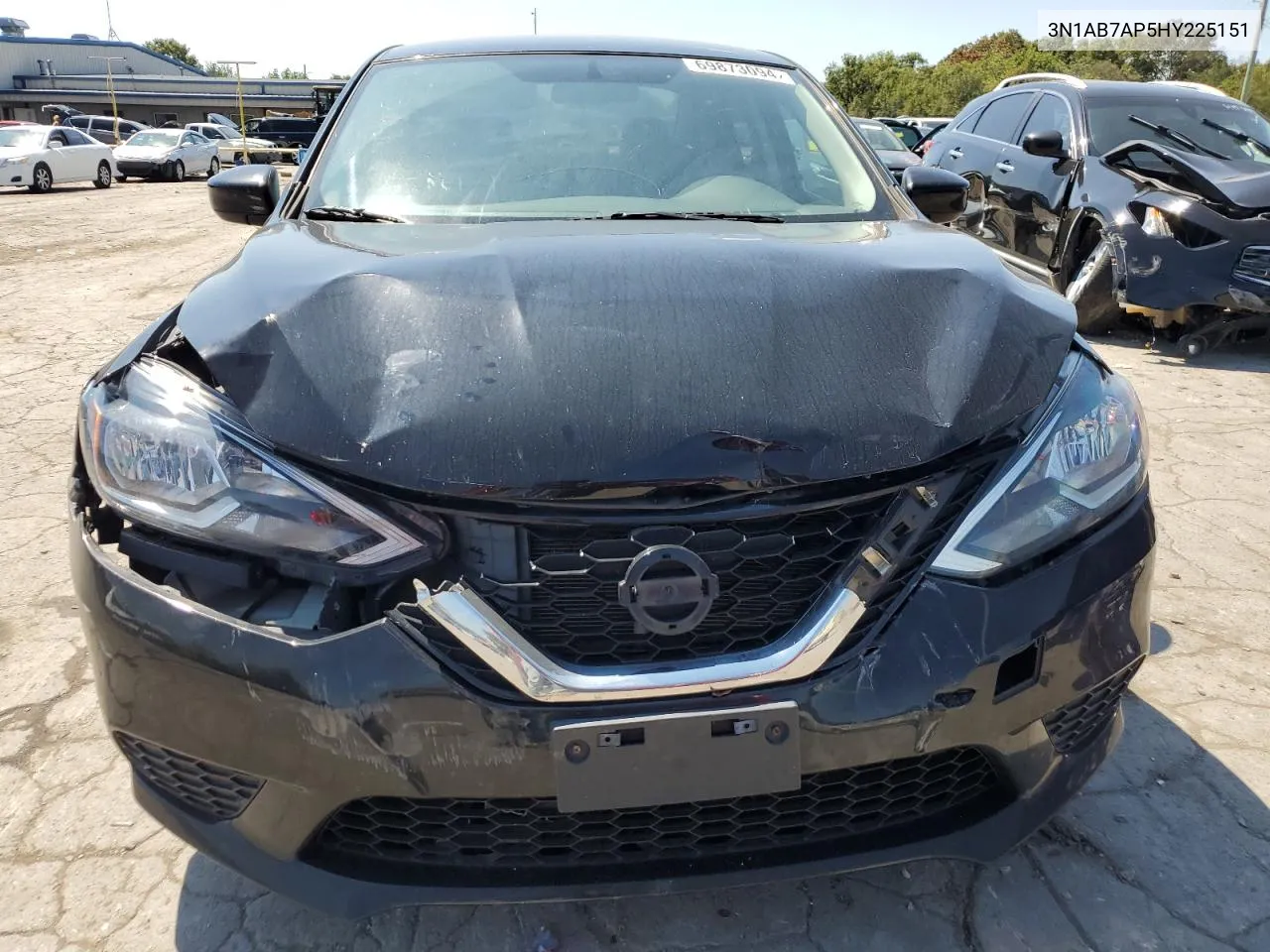 3N1AB7AP5HY225151 2017 Nissan Sentra S