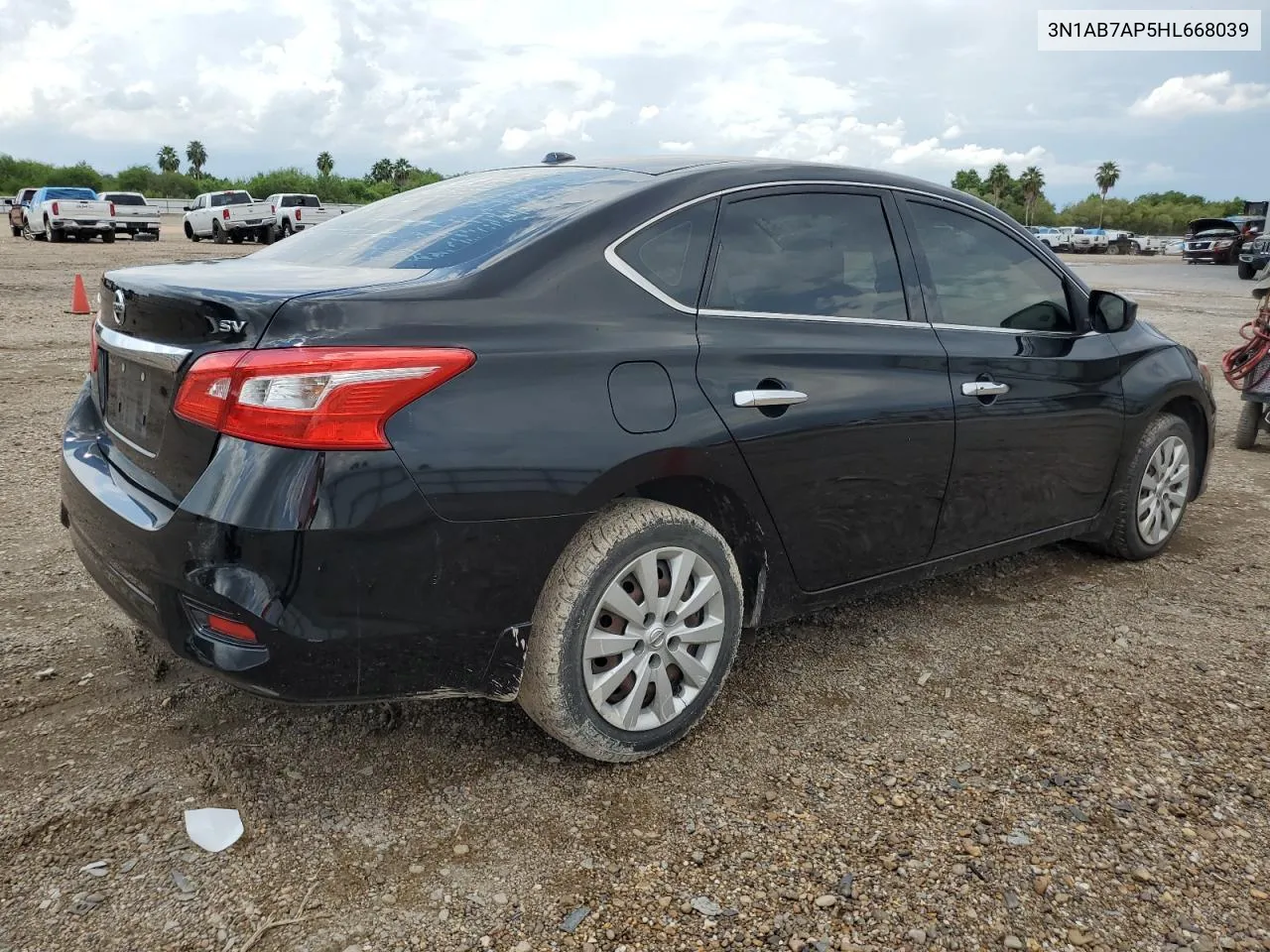 2017 Nissan Sentra S VIN: 3N1AB7AP5HL668039 Lot: 70047014