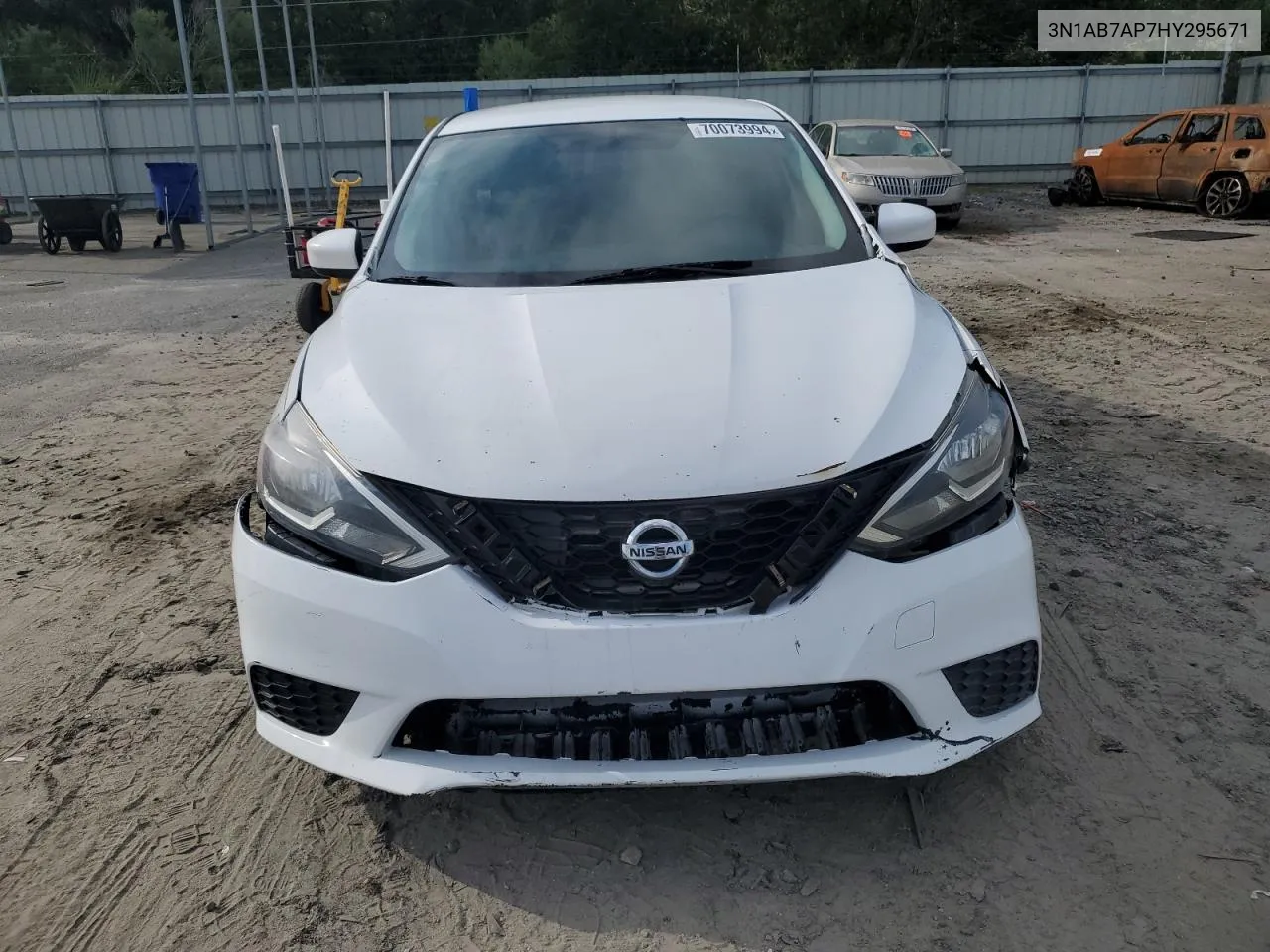 3N1AB7AP7HY295671 2017 Nissan Sentra S