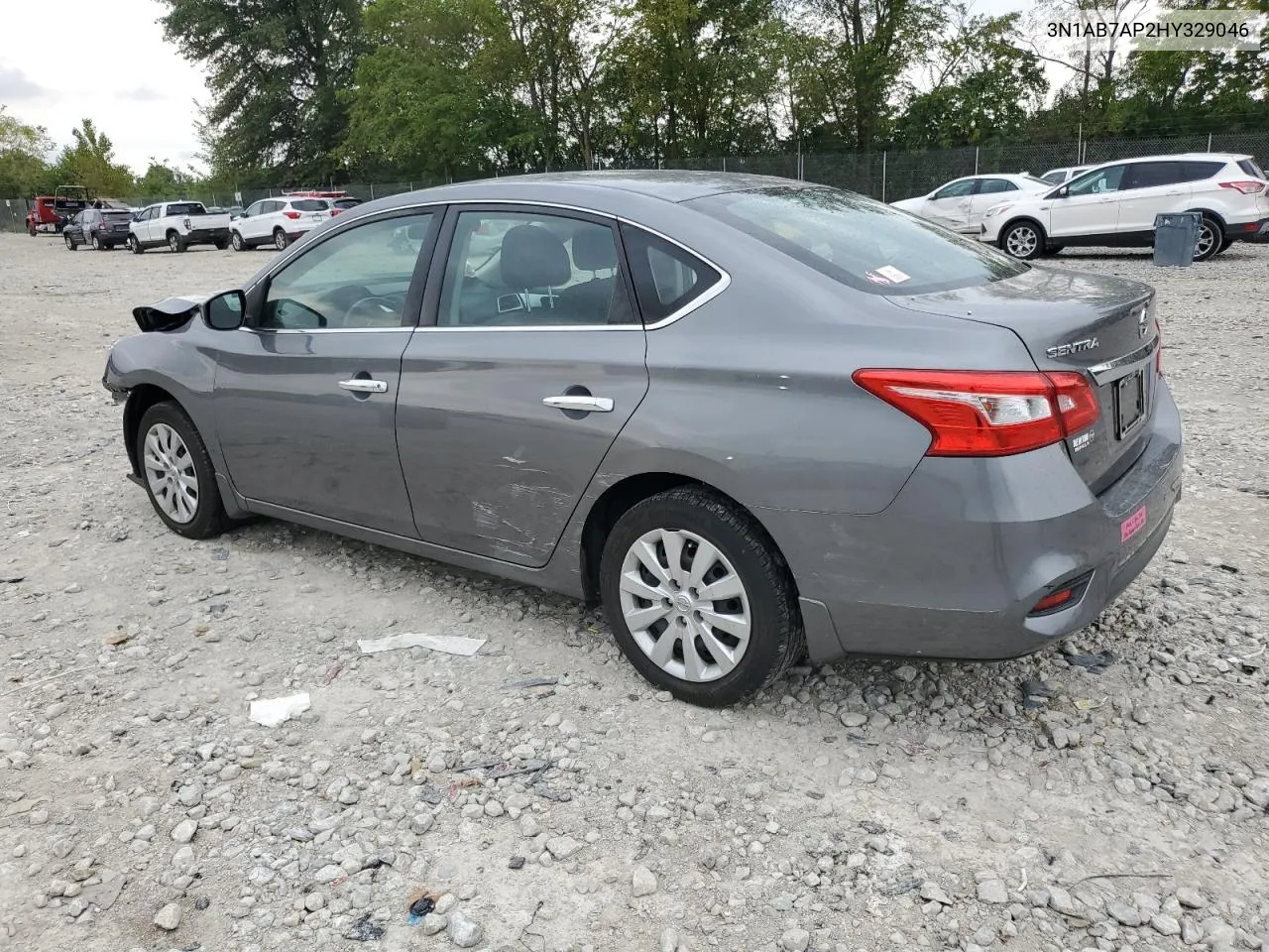 2017 Nissan Sentra S VIN: 3N1AB7AP2HY329046 Lot: 70118754