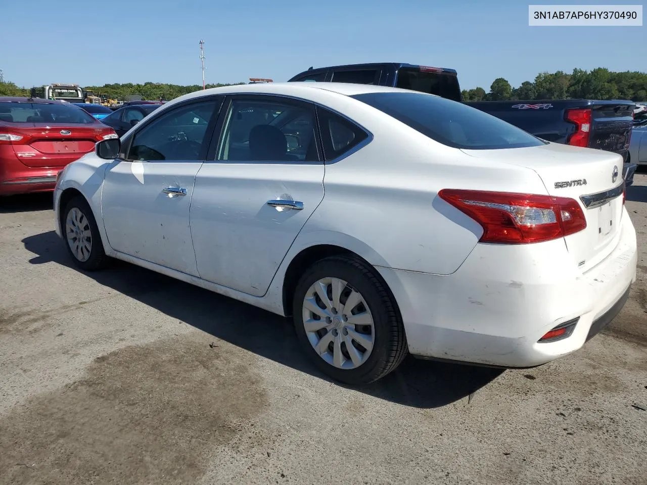 2017 Nissan Sentra S VIN: 3N1AB7AP6HY370490 Lot: 70135914