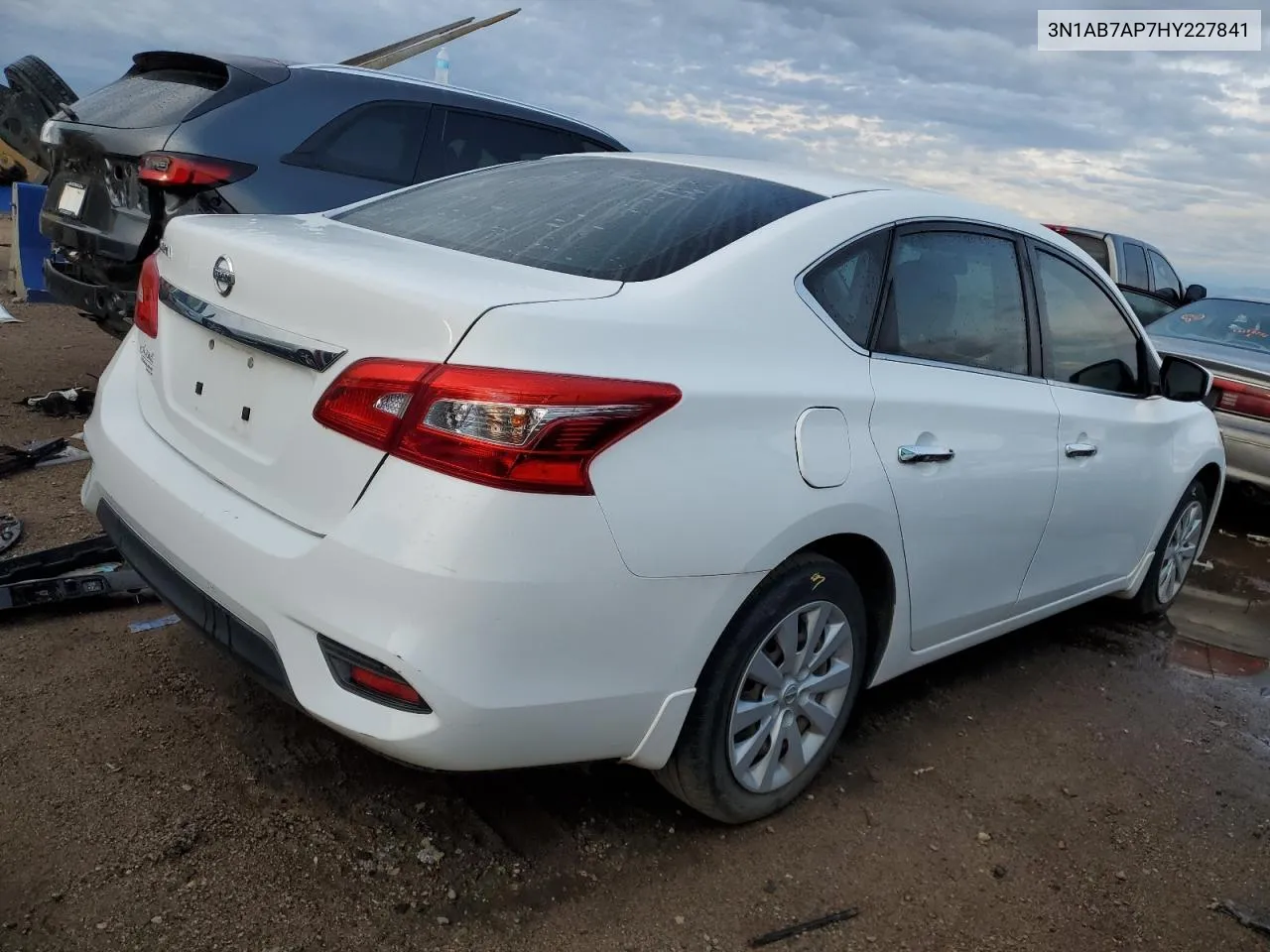 2017 Nissan Sentra S VIN: 3N1AB7AP7HY227841 Lot: 70174344