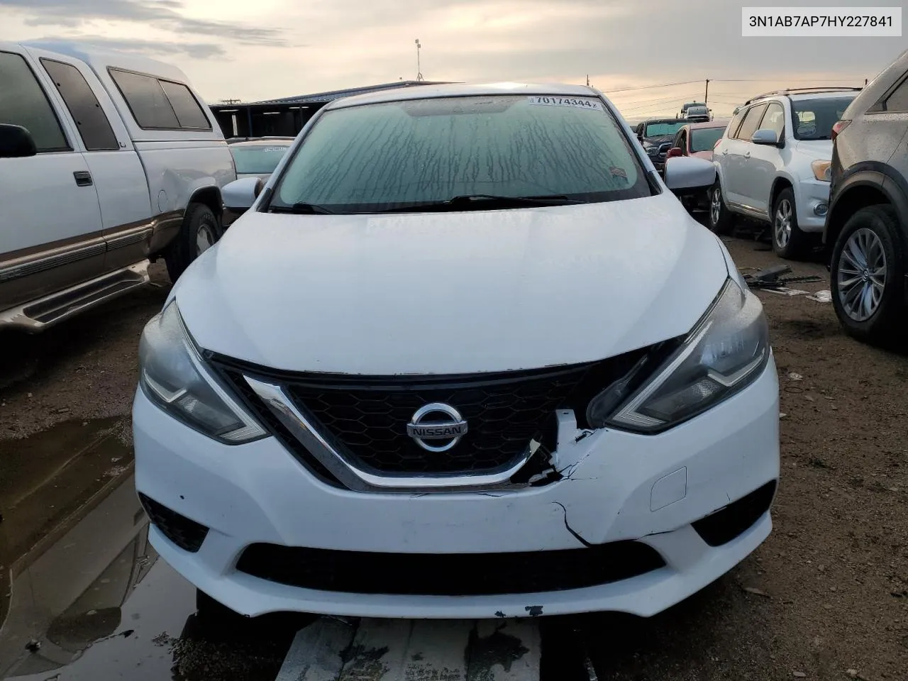 2017 Nissan Sentra S VIN: 3N1AB7AP7HY227841 Lot: 70174344