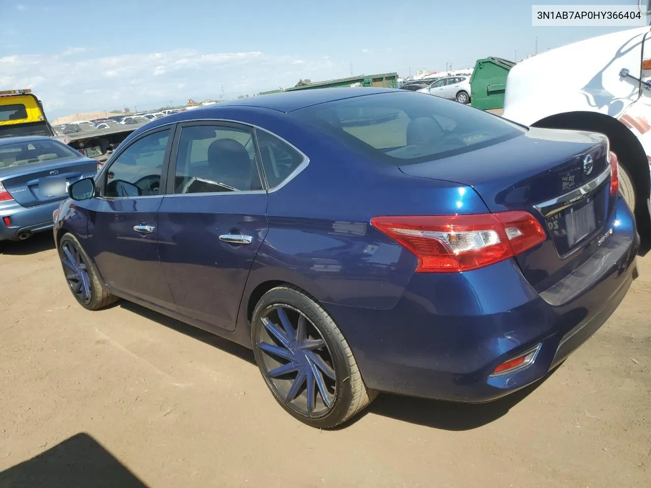 2017 Nissan Sentra S VIN: 3N1AB7AP0HY366404 Lot: 70331014