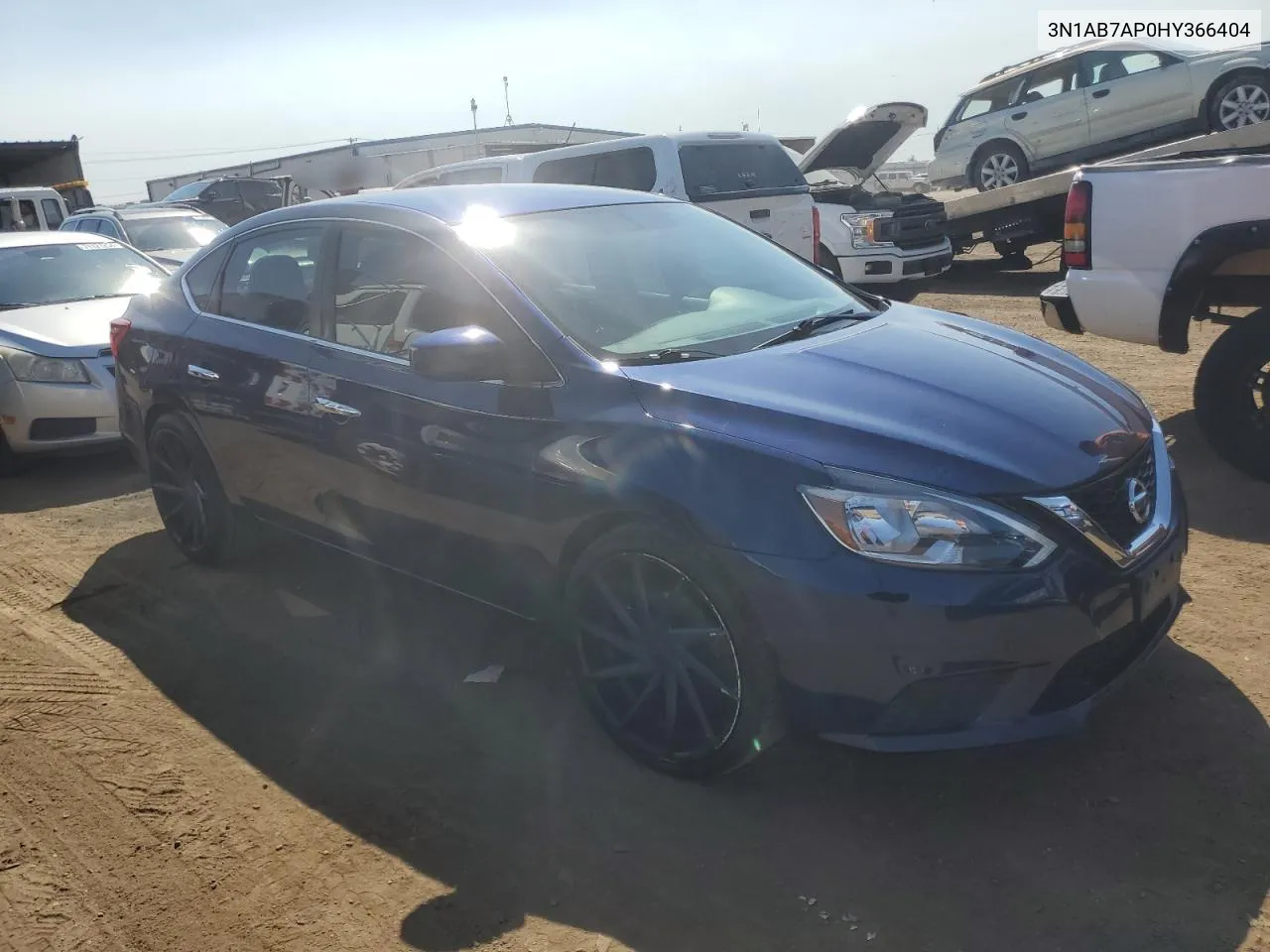 3N1AB7AP0HY366404 2017 Nissan Sentra S