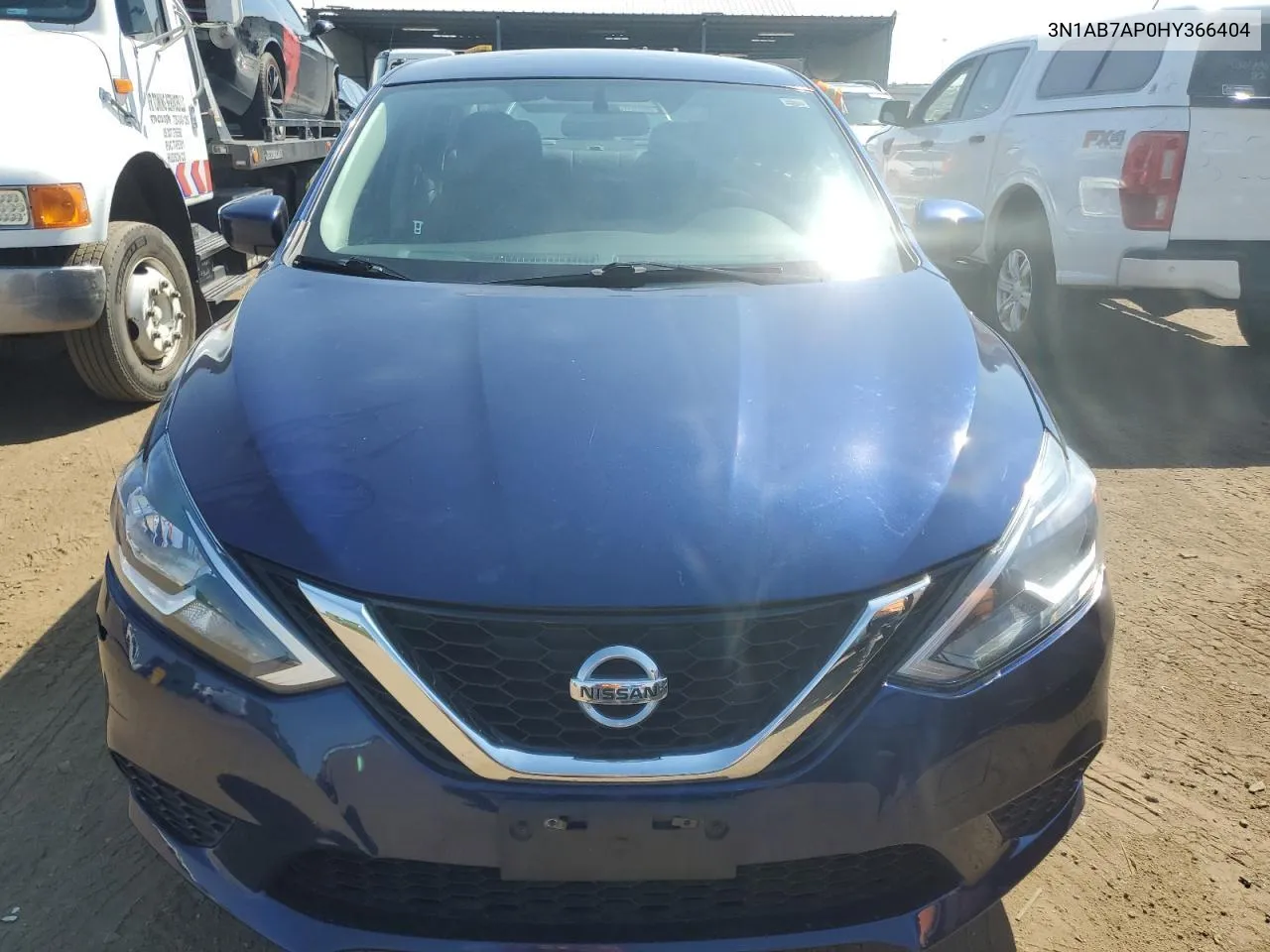 2017 Nissan Sentra S VIN: 3N1AB7AP0HY366404 Lot: 70331014