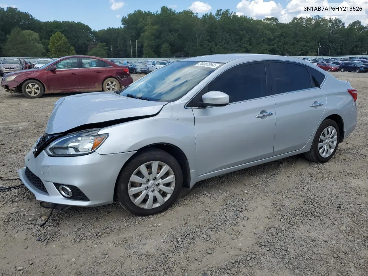 3N1AB7AP6HY213526 2017 Nissan Sentra S