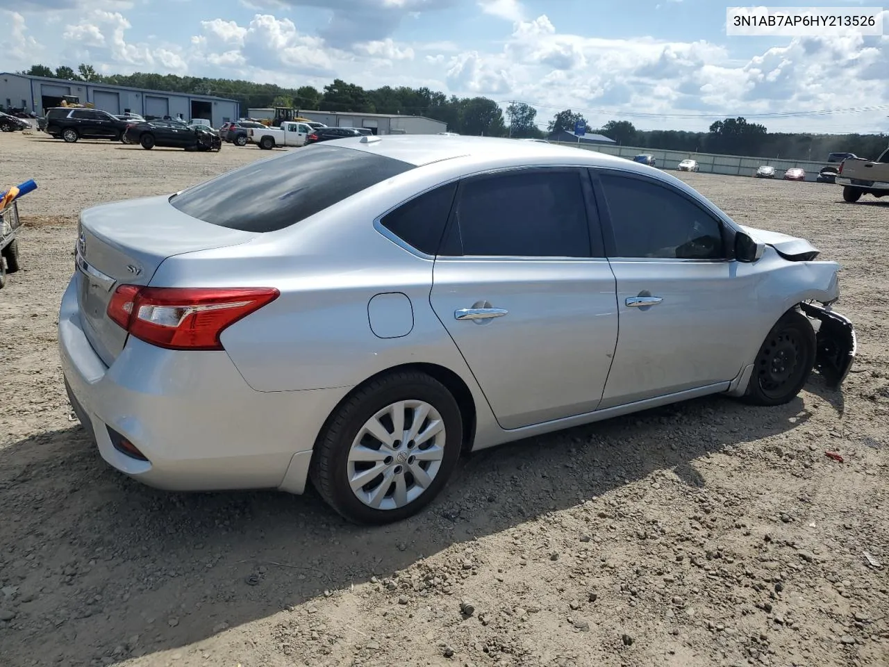 2017 Nissan Sentra S VIN: 3N1AB7AP6HY213526 Lot: 70384864