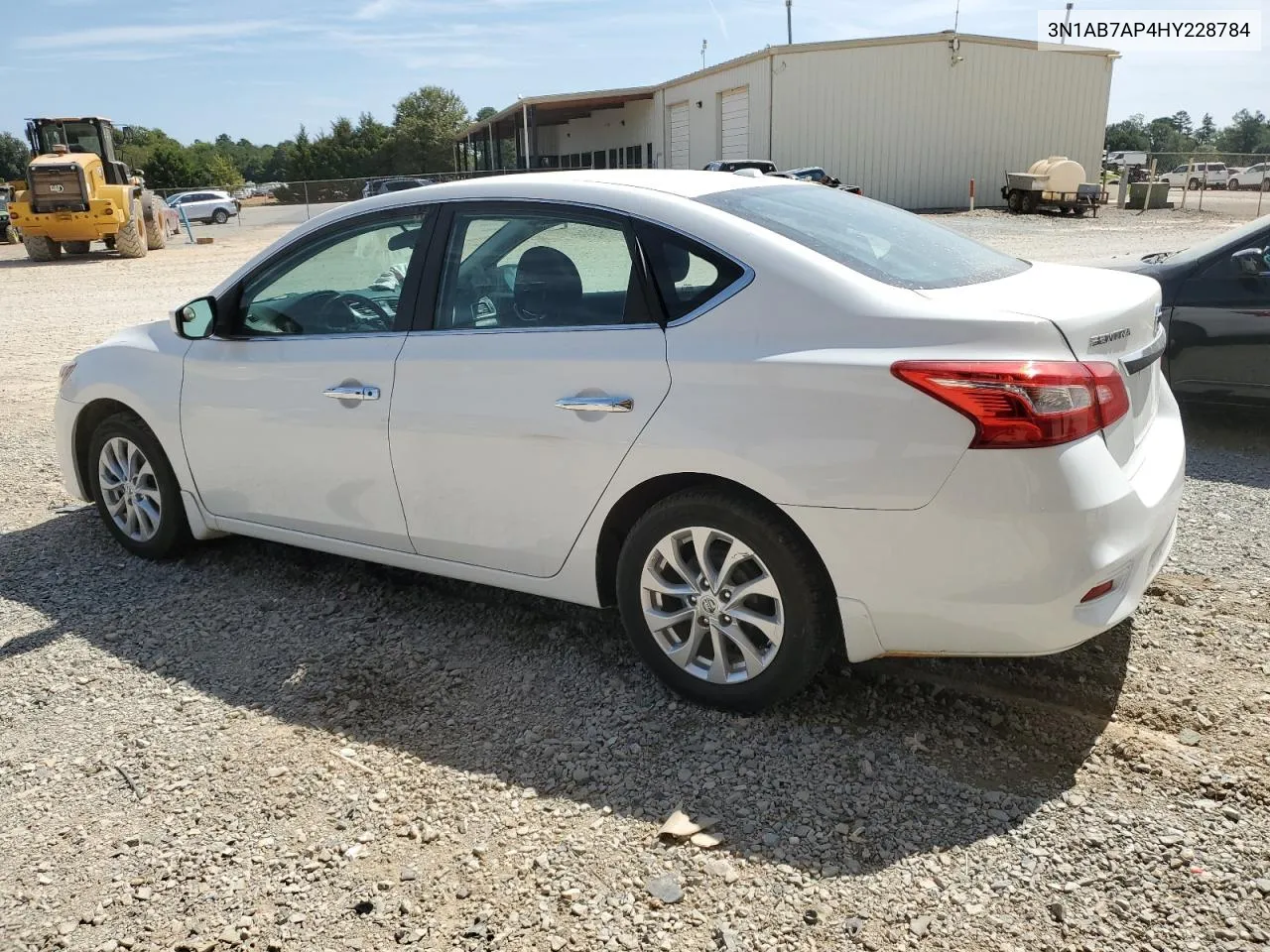 2017 Nissan Sentra S VIN: 3N1AB7AP4HY228784 Lot: 70471234